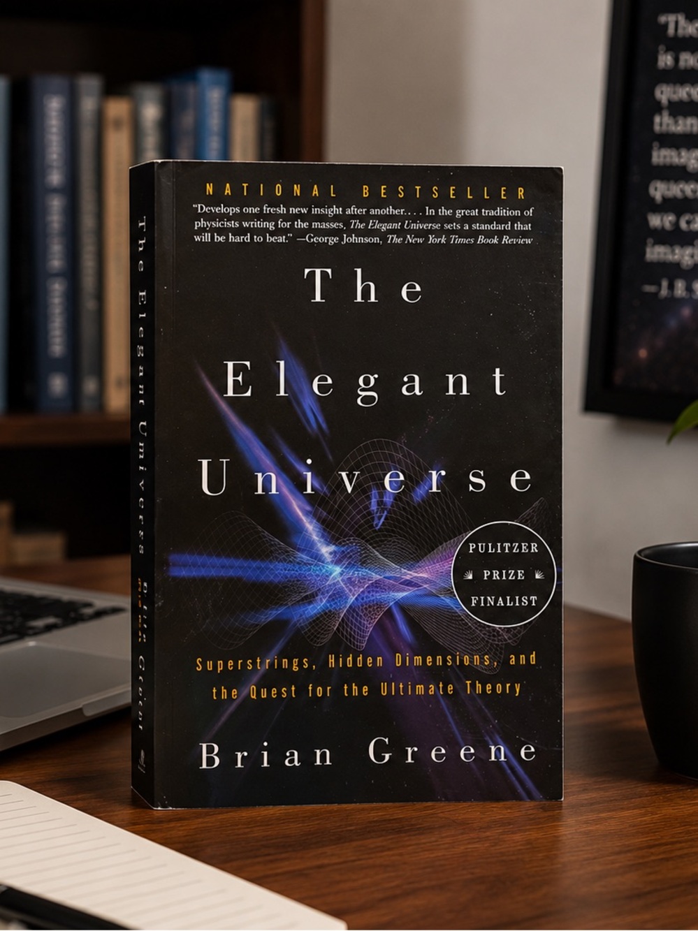 The Elegant Universe by Brian Greene Paperback | Physics String Theory Book